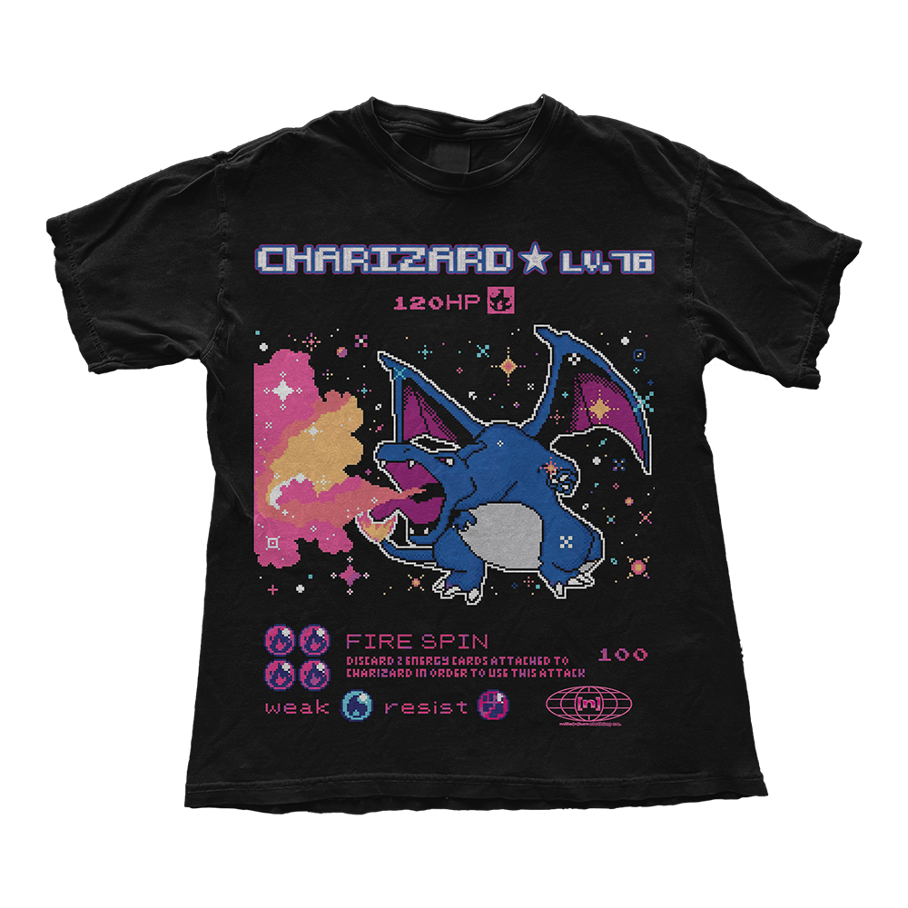 Shiny Charizard – millenium clothing co. Shiny Charizard – millenium clothing co.